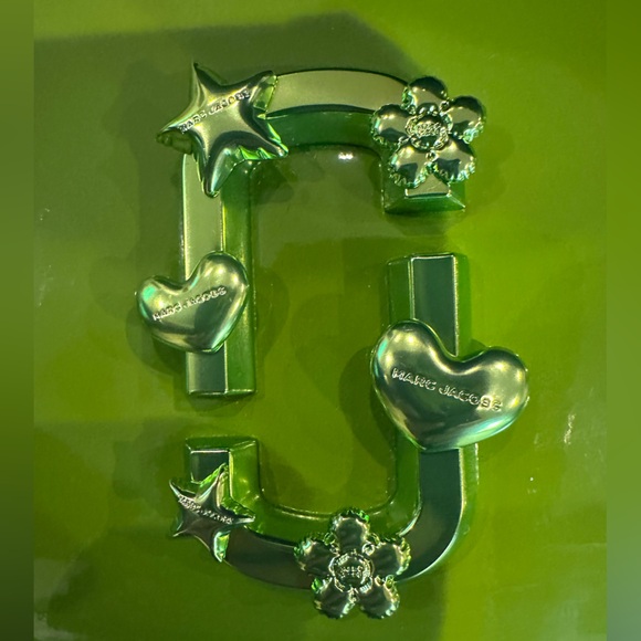 Marc Jacobs Glossy Green Crossbody/Shoulder Bag / NWOT / Rare ⭐️ / 2 straps! - Picture 4 of 14